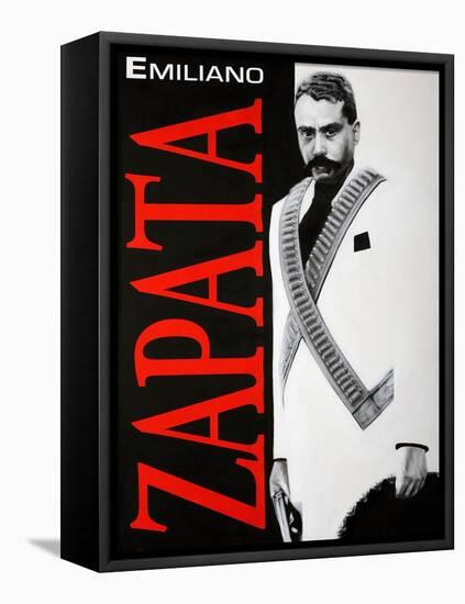 ZAPATA!-Robert Valadez-Framed Stretched Canvas