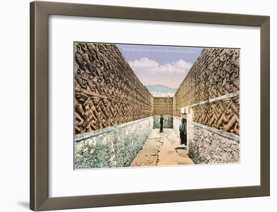 Zapotec-Mixtec Ruins in Mitla, Oaxaca, Mexico-null-Framed Art Print