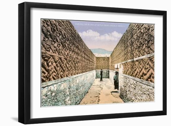 Zapotec-Mixtec Ruins in Mitla, Oaxaca, Mexico-null-Framed Art Print