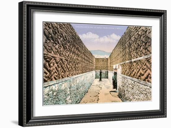 Zapotec-Mixtec Ruins in Mitla, Oaxaca, Mexico-null-Framed Art Print