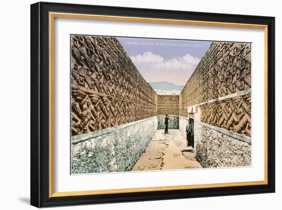 Zapotec-Mixtec Ruins in Mitla, Oaxaca, Mexico-null-Framed Art Print