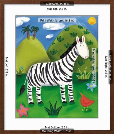 Zara The Zebra Premium Giclee Print Sophie Harding Art Com Zara The Zebra Premium Giclee Print Sophie Harding Art Com