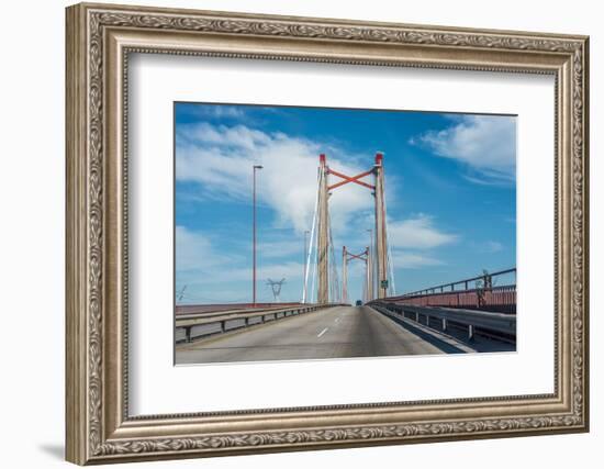 Zarate Brazo Largo Bridge, Entre Rios, Argentina-Anibal Trejo-Framed Photographic Print