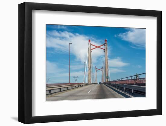 Zarate Brazo Largo Bridge, Entre Rios, Argentina-Anibal Trejo-Framed Photographic Print