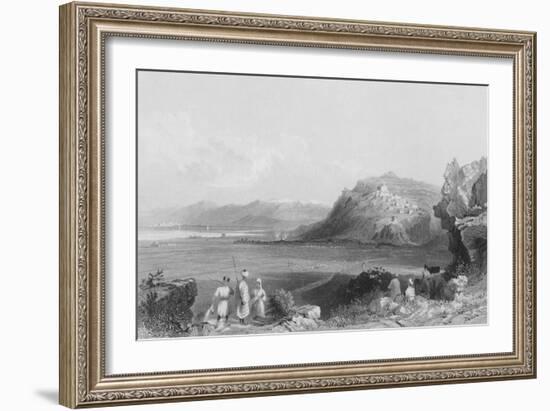 Zarephath or Zarapha, the Ancient Sarepta, a City of Sidon-William Henry Bartlett-Framed Giclee Print