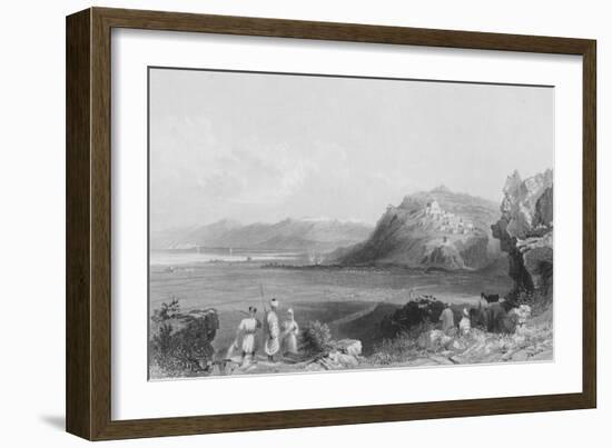 Zarephath or Zarapha, the Ancient Sarepta, a City of Sidon-William Henry Bartlett-Framed Giclee Print