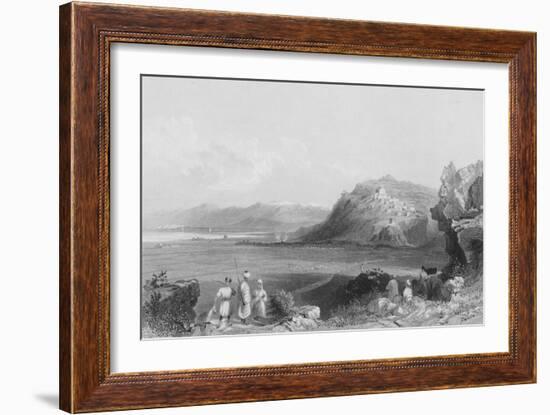 Zarephath or Zarapha, the Ancient Sarepta, a City of Sidon-William Henry Bartlett-Framed Giclee Print