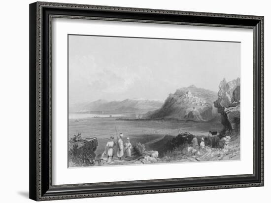 Zarephath or Zarapha, the Ancient Sarepta, a City of Sidon-William Henry Bartlett-Framed Giclee Print