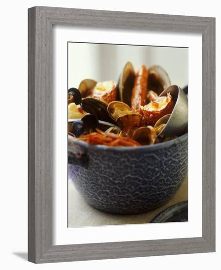 Zarzuela (Spanish Fish Stew)-Debi Treloar-Framed Photographic Print