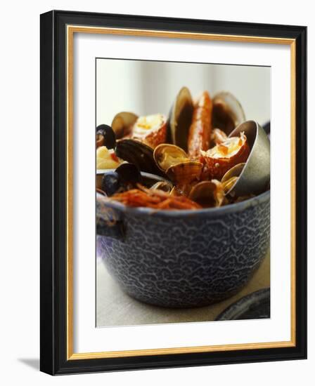 Zarzuela (Spanish Fish Stew)-Debi Treloar-Framed Photographic Print