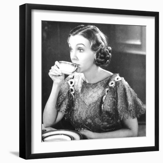 Zasu Pitts, American Actress, 1934-1935-null-Framed Photographic Print