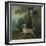 Zaza, the Dog, C.1730-Jean-Baptiste Oudry-Framed Giclee Print