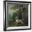 Zaza, the Dog, C.1730-Jean-Baptiste Oudry-Framed Giclee Print