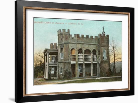 Zealandia Castle, Asheville, North Carolina-null-Framed Art Print