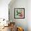 Zealous Hummingbird I-Paul Brent-Framed Art Print displayed on a wall