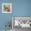 Zealous Hummingbird I-Paul Brent-Framed Art Print displayed on a wall