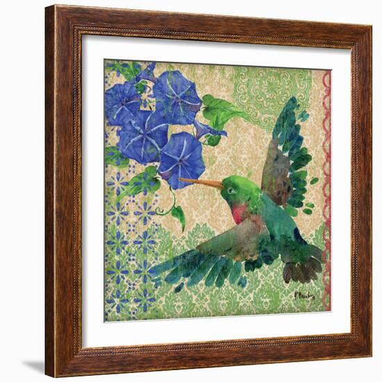 Zealous Hummingbird II-Paul Brent-Framed Art Print