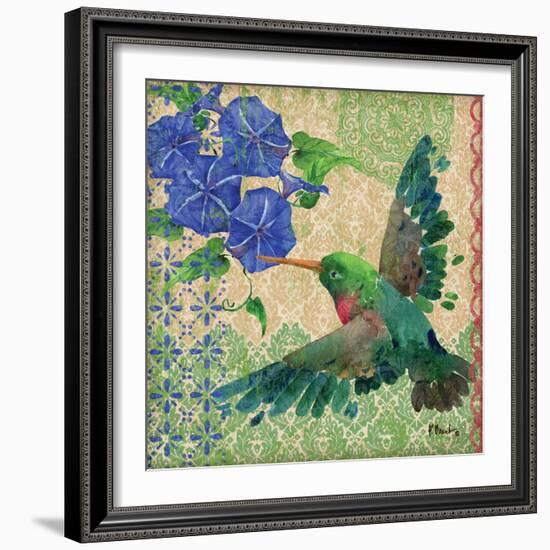 Zealous Hummingbird II-Paul Brent-Framed Art Print