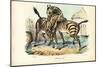 Zebra, 1863-79-Raimundo Petraroja-Mounted Giclee Print