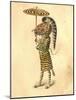 Zebra 1873 'Missing Links' Parade Costume Design-Charles Briton-Mounted Giclee Print