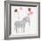 Zebra Balloon-Jace Grey-Framed Art Print