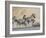 Zebra Crossing the Mara River, Masai Mara National Reserve, East Africa, Africa-James Hager-Framed Photographic Print