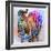 Zebra Dreams-Galen Hazelhofer-Framed Premium Giclee Print