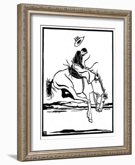 Zebra Dunn-Frank Redlinger-Framed Art Print