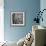 Zebra Face-Cherie Roe Dirksen-Framed Giclee Print displayed on a wall