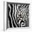 Zebra Face-Cherie Roe Dirksen-Framed Giclee Print