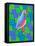 Zebra Finch, 2023 (Oil on Canvas)-Jane Tattersfield-Framed Premier Image Canvas