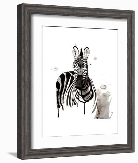 Zebra I-Philippe Debongnie-Framed Art Print