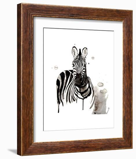 Zebra I-Philippe Debongnie-Framed Art Print