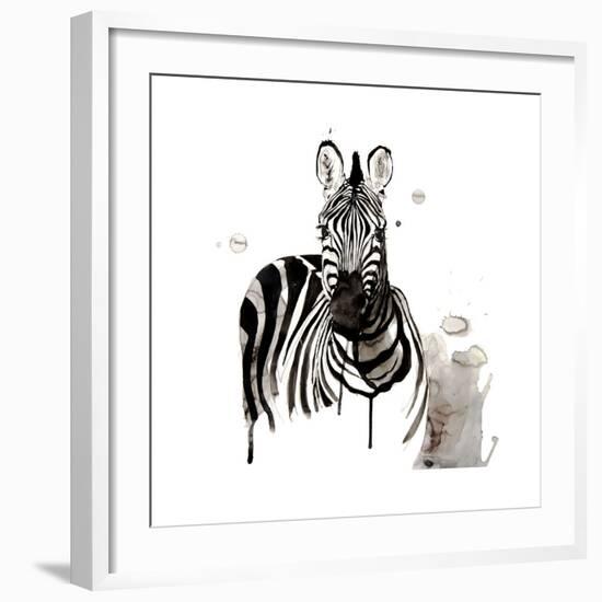 Zebra I-Philippe Debongnie-Framed Giclee Print