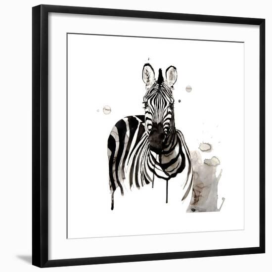 Zebra I-Philippe Debongnie-Framed Giclee Print