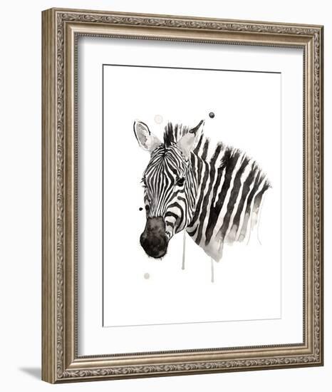 Zebra II-Philippe Debongnie-Framed Art Print