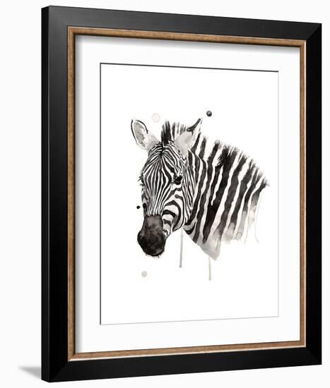 Zebra II-Philippe Debongnie-Framed Art Print