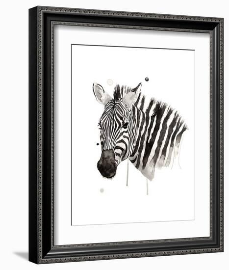 Zebra II-Philippe Debongnie-Framed Art Print