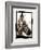 Zebra in the Mirror 2-Theo Westenberger-Framed Photographic Print