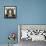 Zebra Love Ivory-Sharon Turner-Framed Stretched Canvas displayed on a wall