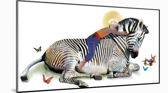 Zebra Love-Nancy Tillman-Mounted Art Print