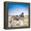 Zebra Mother and Her Foal in Etosha National Park,Namibia-brytta-Framed Premier Image Canvas