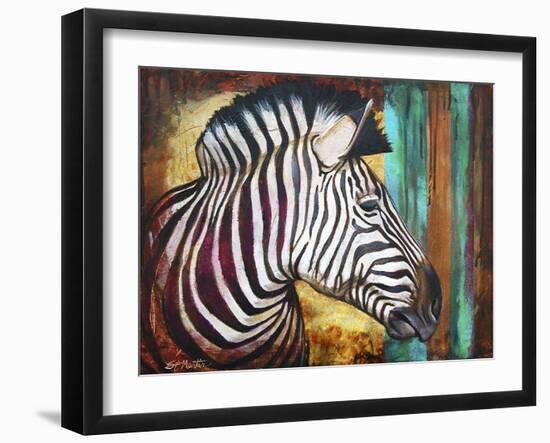 Zebra Stripes-Corina St. Martin-Framed Giclee Print