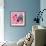 Zebra-Jennifer McCully-Framed Giclee Print displayed on a wall