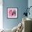Zebra-Jennifer McCully-Framed Giclee Print displayed on a wall