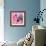 Zebra-Jennifer McCully-Framed Giclee Print displayed on a wall