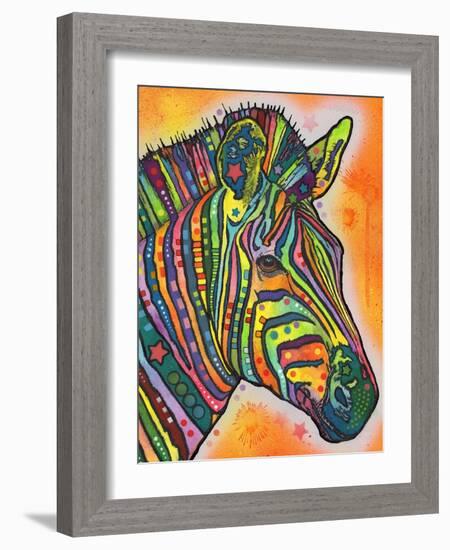 Zebra-Dean Russo-Framed Giclee Print