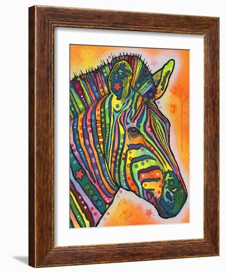 Zebra-Dean Russo-Framed Giclee Print