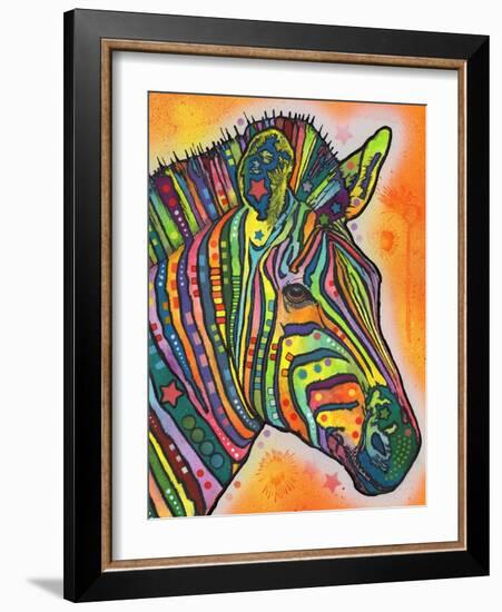 Zebra-Dean Russo-Framed Giclee Print