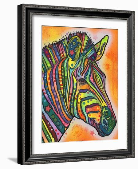 Zebra-Dean Russo-Framed Giclee Print